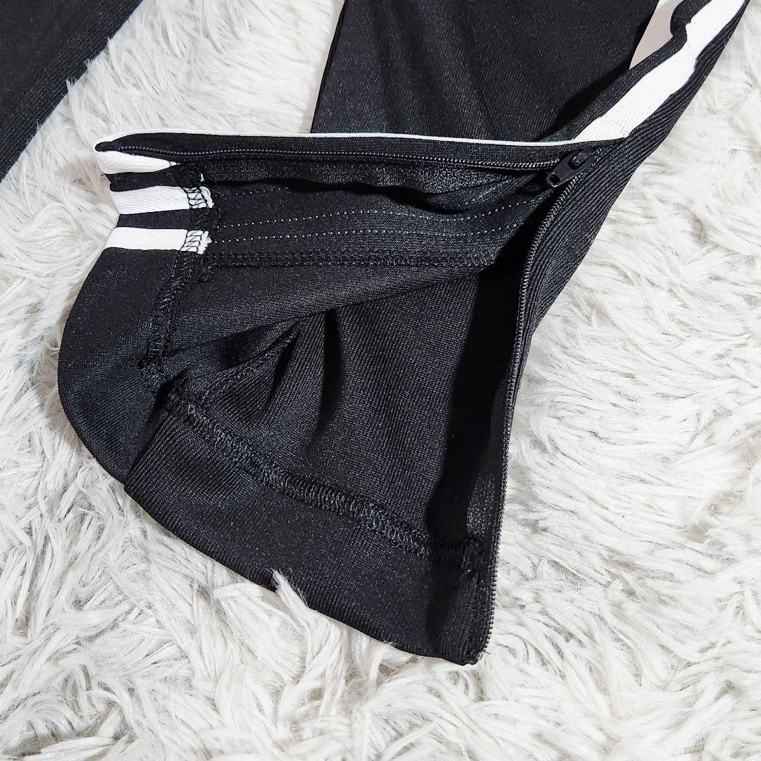 adidas TIRO トラックパンツ 3本ライン トレーニングウェア 黒 M