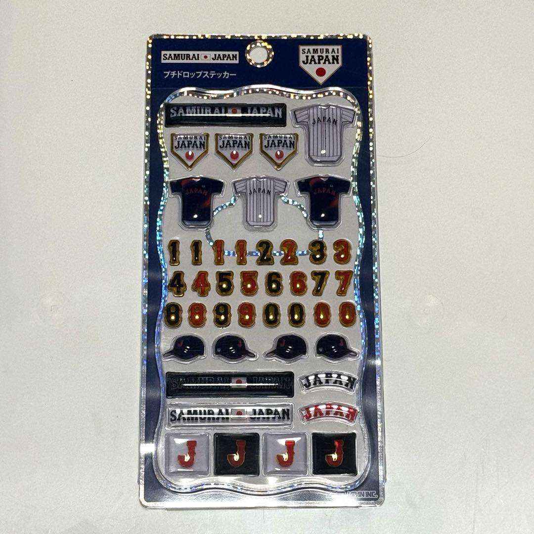新品 正規品 wbc 2026 侍ジャパン プチドロップステッカー 4枚セット