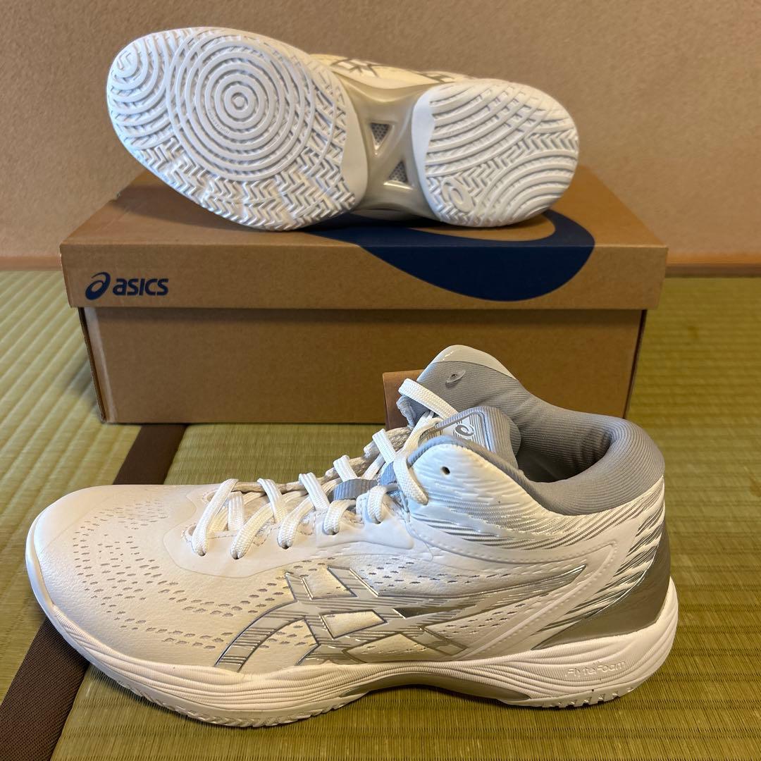 ASICS GELHOOP V14 ホワイト/ホワイト 27.5cm