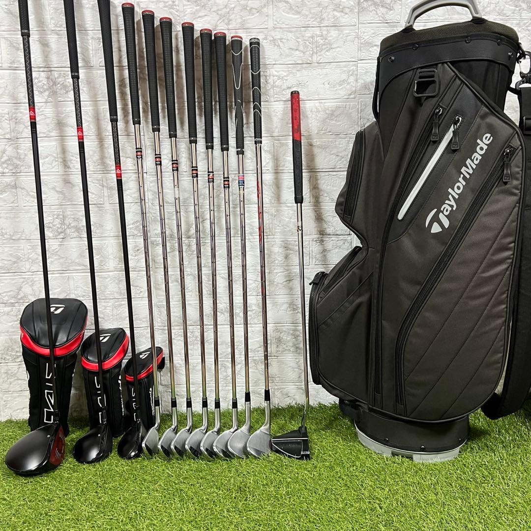 テーラーメイド　ステルス バーナー　メンズゴルフ 12本セット　右　フレックスS