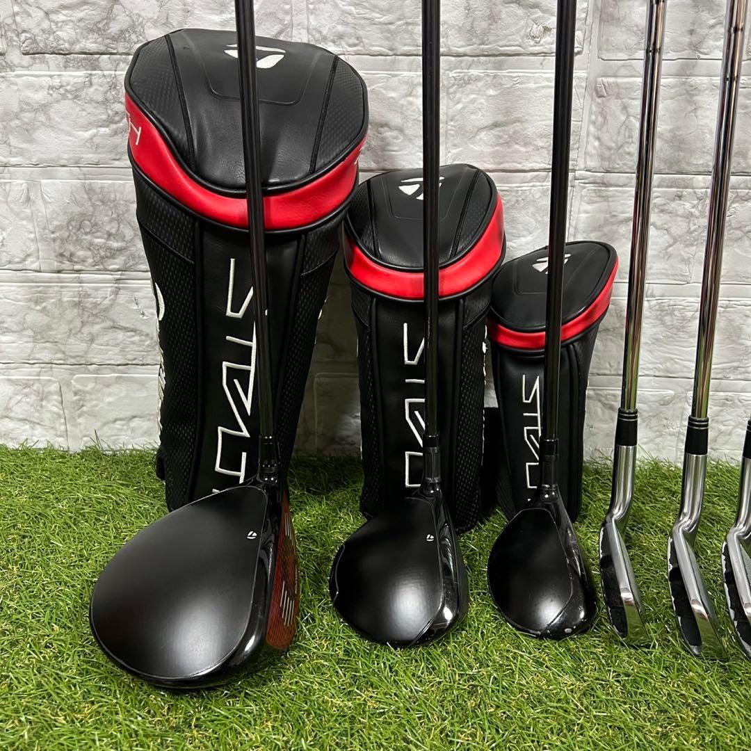 テーラーメイド　ステルス バーナー　メンズゴルフ 12本セット　右　フレックスS