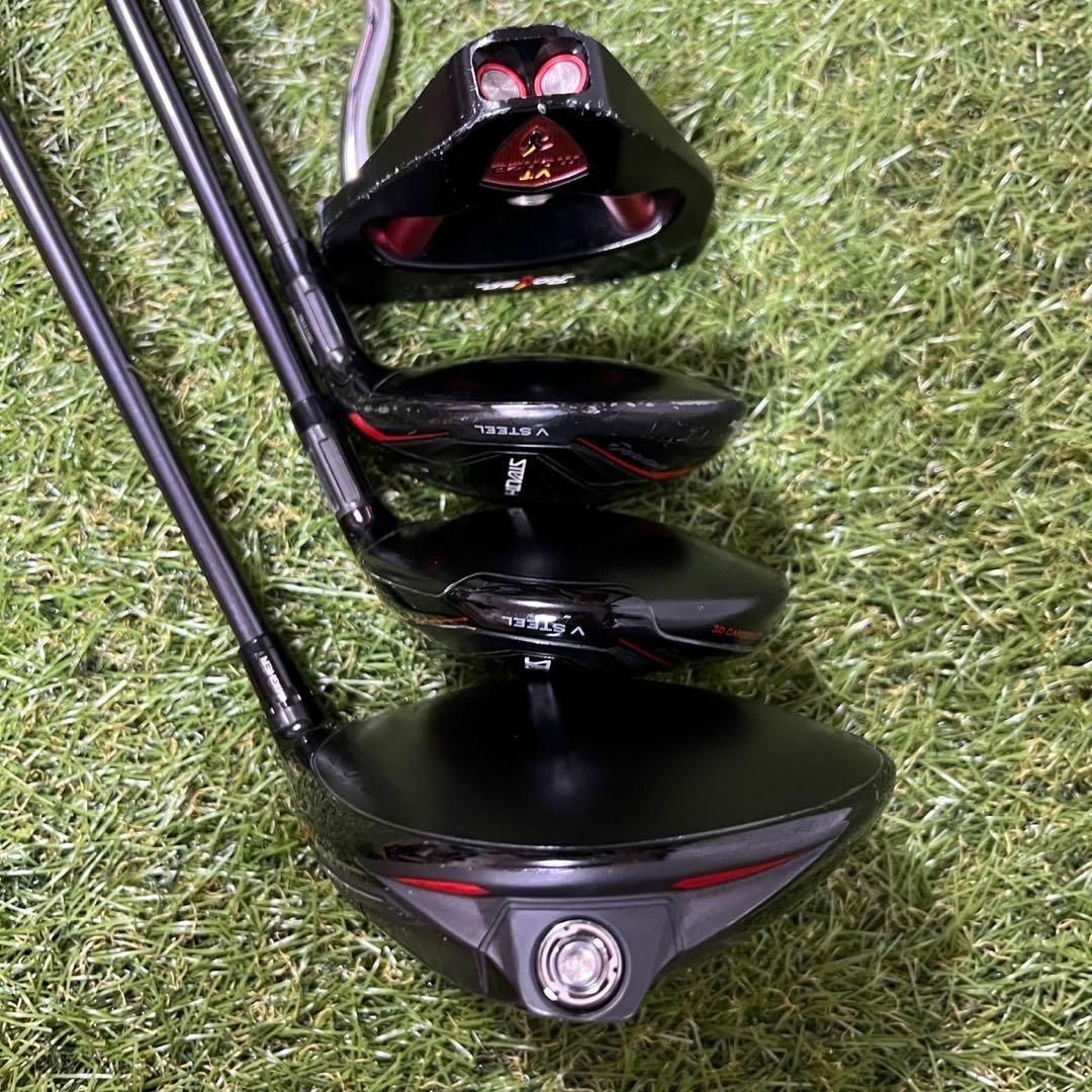 テーラーメイド　ステルス バーナー　メンズゴルフ 12本セット　右　フレックスS