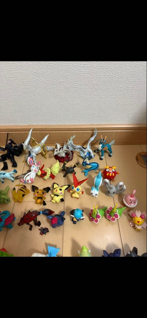 初版　絶版　希少品あり　ポケモンフィギュア　モンコレ　指人形　まとめ売り