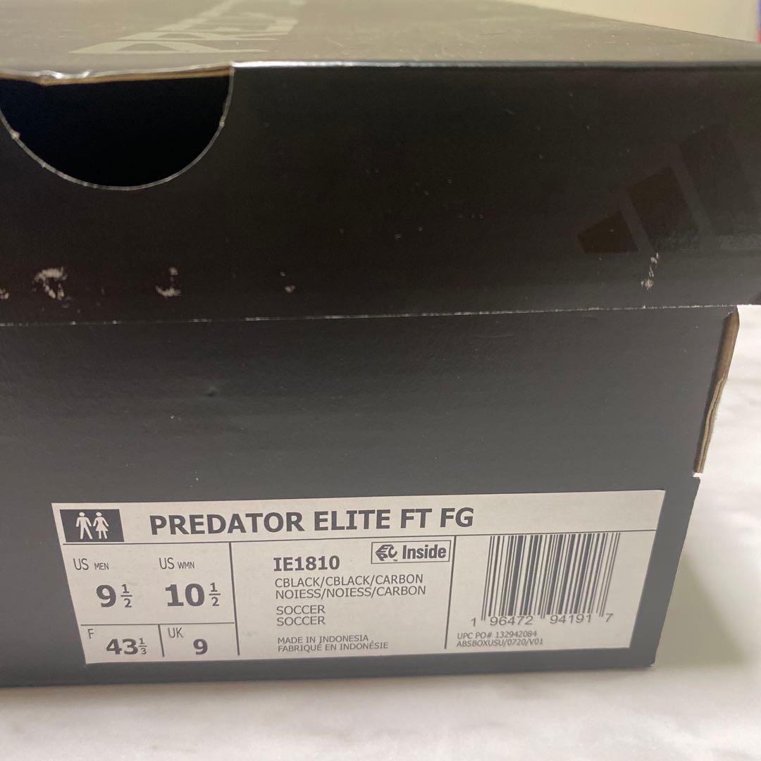 シューズ Predator Elite FT FG 27.5cm