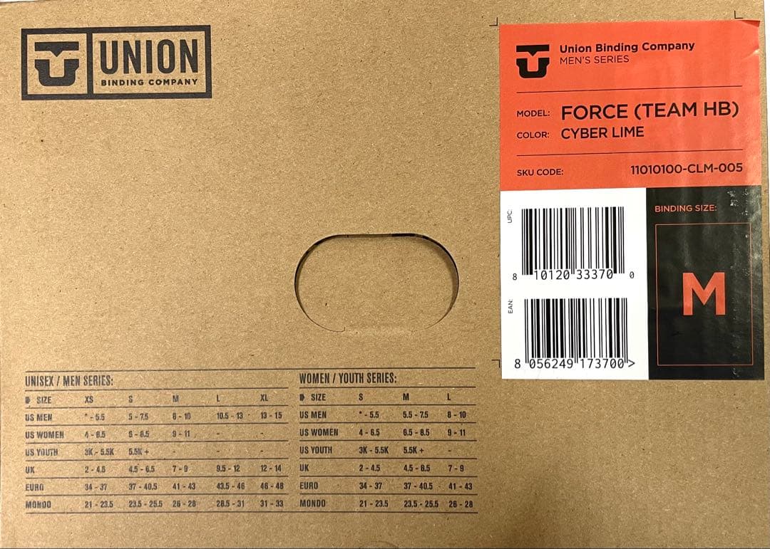 2526/UNIONユニオン【FORCE】フォース(TEAM HIBACK)M