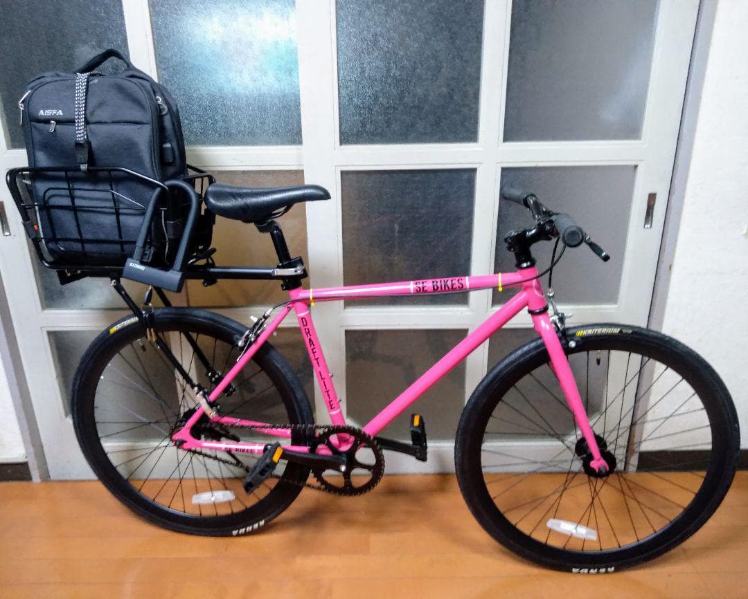 桜の季節♪ SE BIKES ピストバイク ピンク セレッソ ヴィクトリーナ