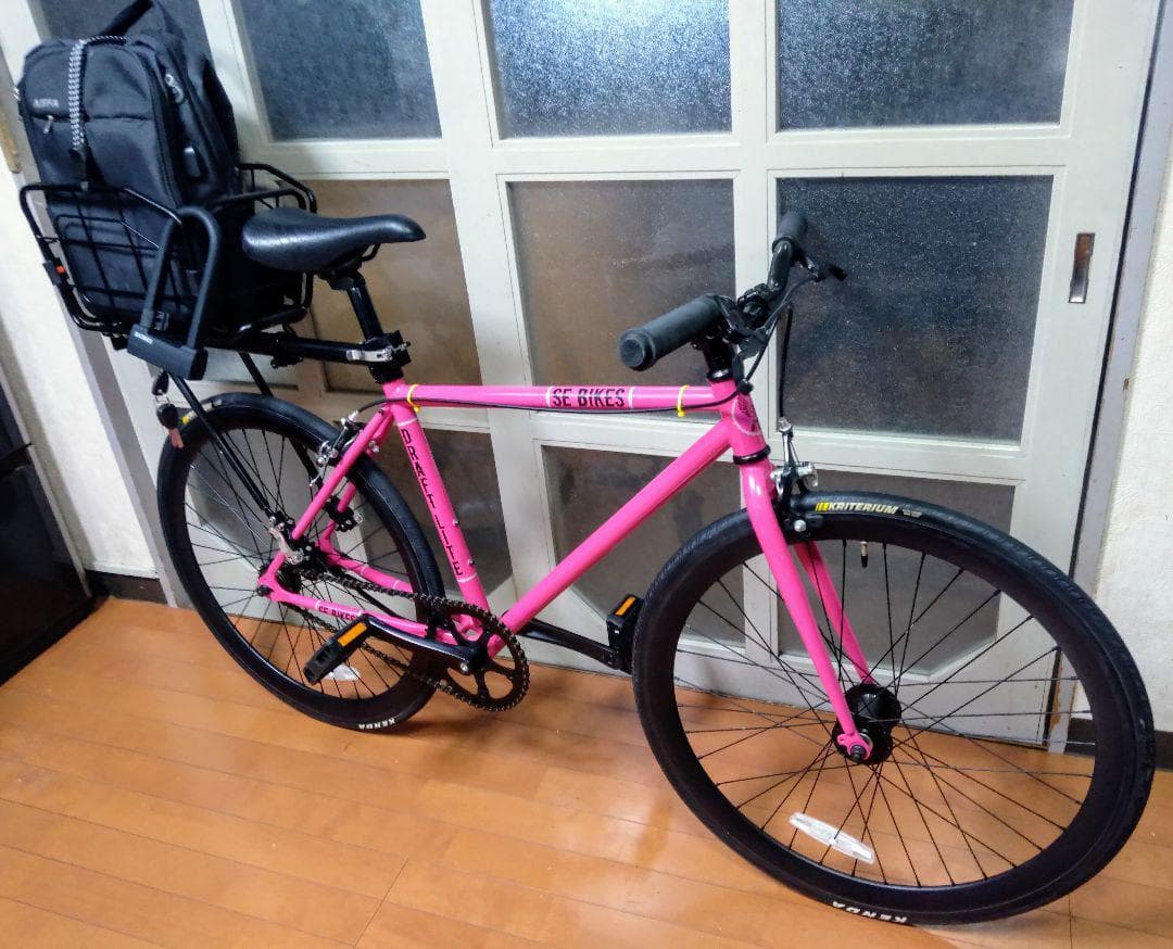 桜の季節♪ SE BIKES ピストバイク ピンク セレッソ ヴィクトリーナ