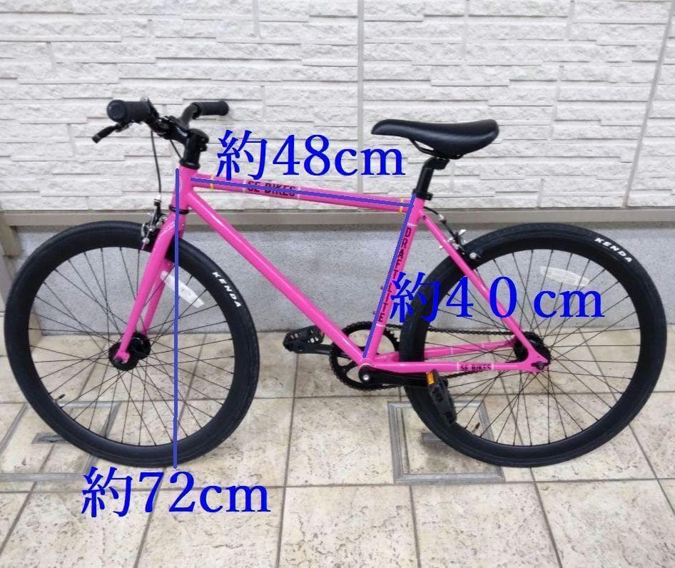桜の季節♪ SE BIKES ピストバイク ピンク セレッソ ヴィクトリーナ