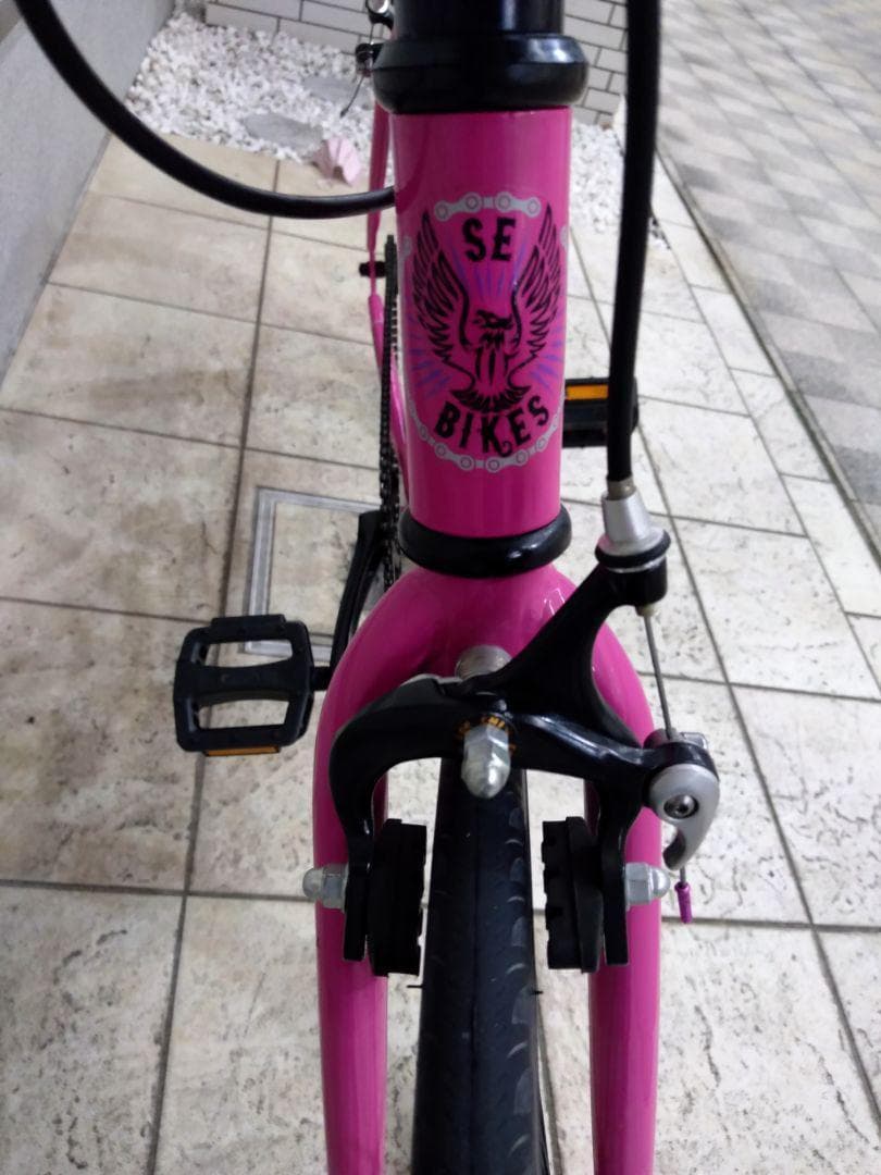 桜の季節♪ SE BIKES ピストバイク ピンク セレッソ ヴィクトリーナ