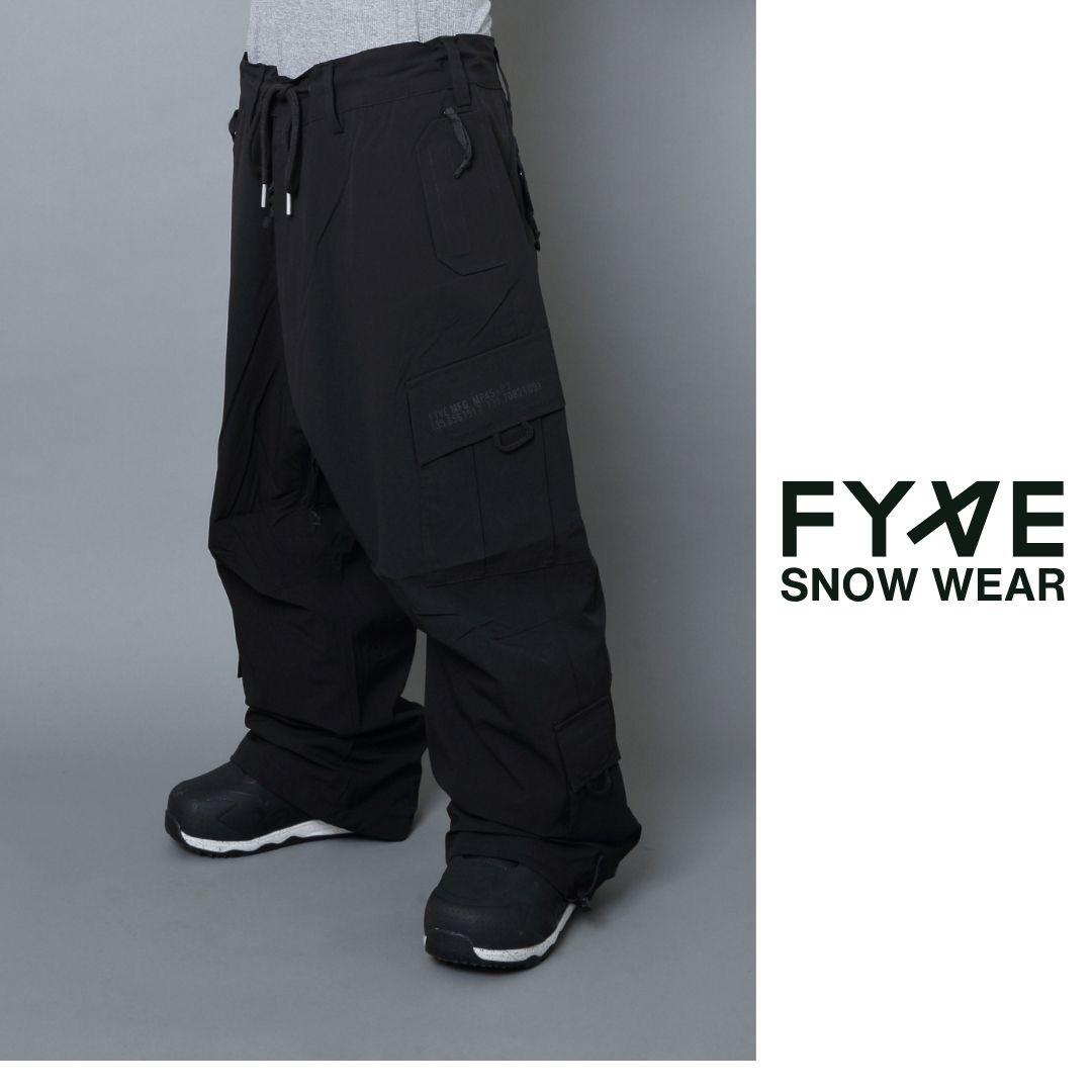 Fyve ファイブ スノーボードウェア フーディ パンツ M 新品 BK