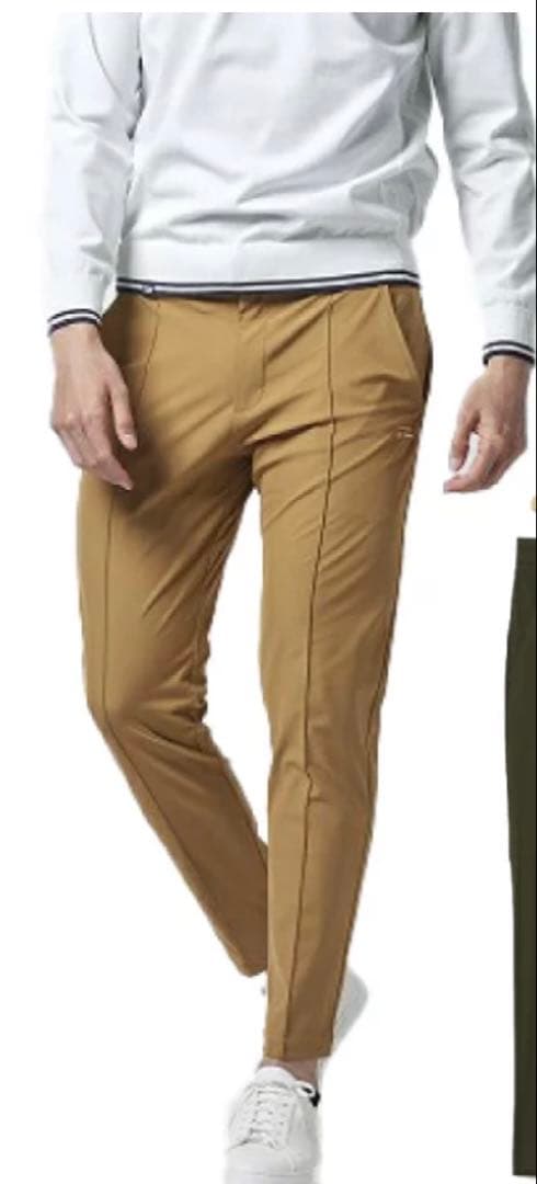 新品　ロサーセン　メンズ　ストレッチゴルフパンツ ベージュ　定価16500円79