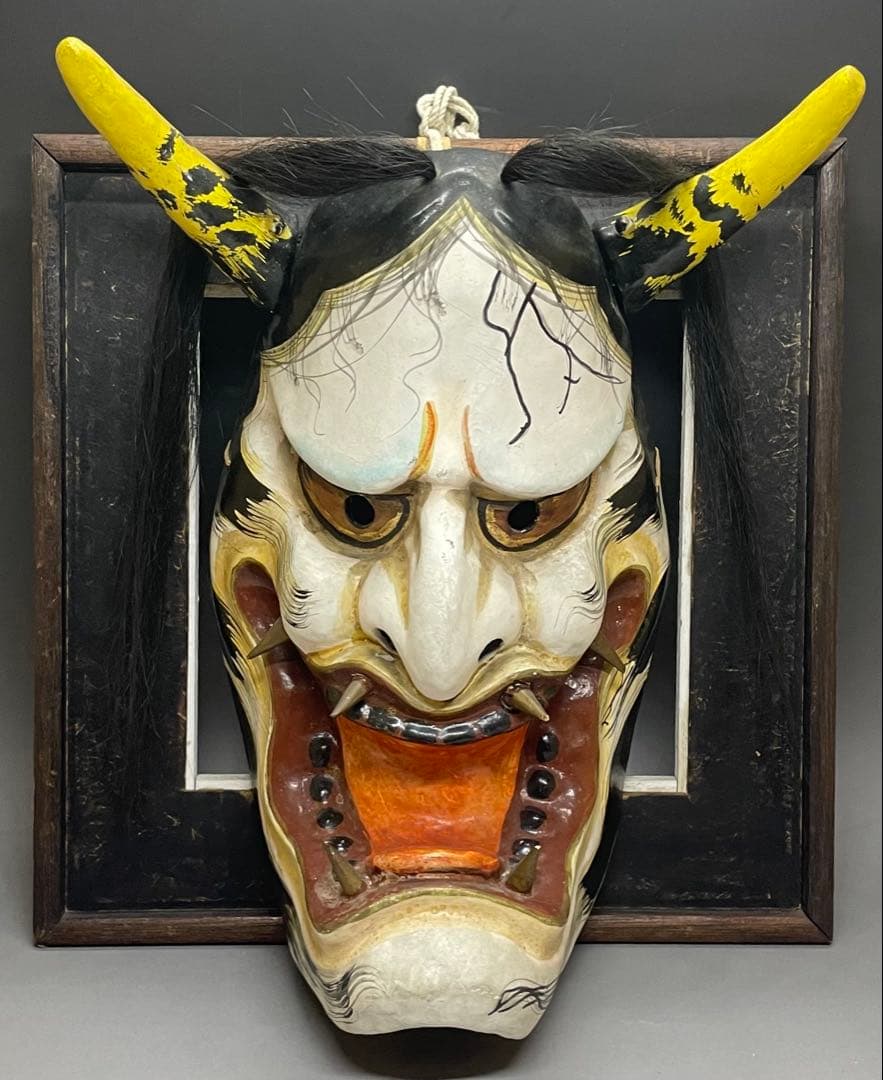 石見神楽面　石見神楽　石州和紙　魔除け　縁起物　家内安全　商売繁盛　s6103