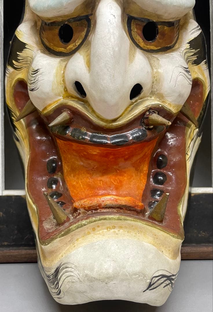 石見神楽面　石見神楽　石州和紙　魔除け　縁起物　家内安全　商売繁盛　s6103