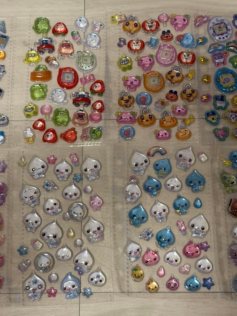 正規品 ボンボンドロップシール たまごっち しずくちゃん
