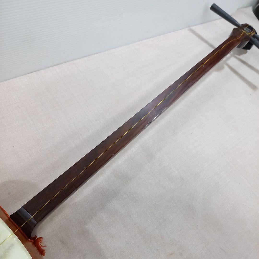 三味線 全長約98cm ハードケース付き 現状渡し