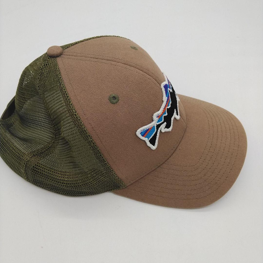ほぼ新品　パタゴニア　フィッツロイ　トラッカーハット　キャップ　帽子　フィッシュ