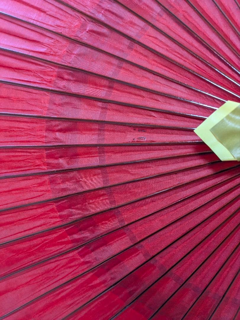 特選千羽鶴　高級羽二重傘　和傘