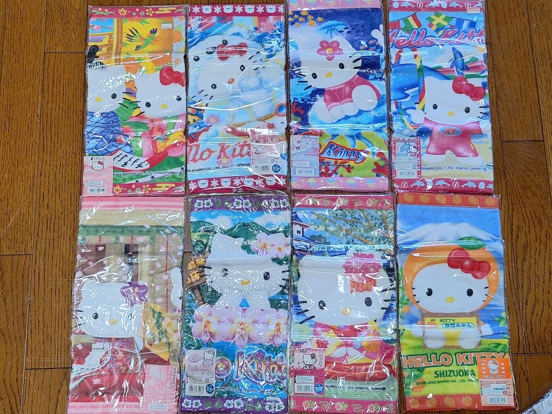 ハローキティ ご当地タオルセット ２０枚