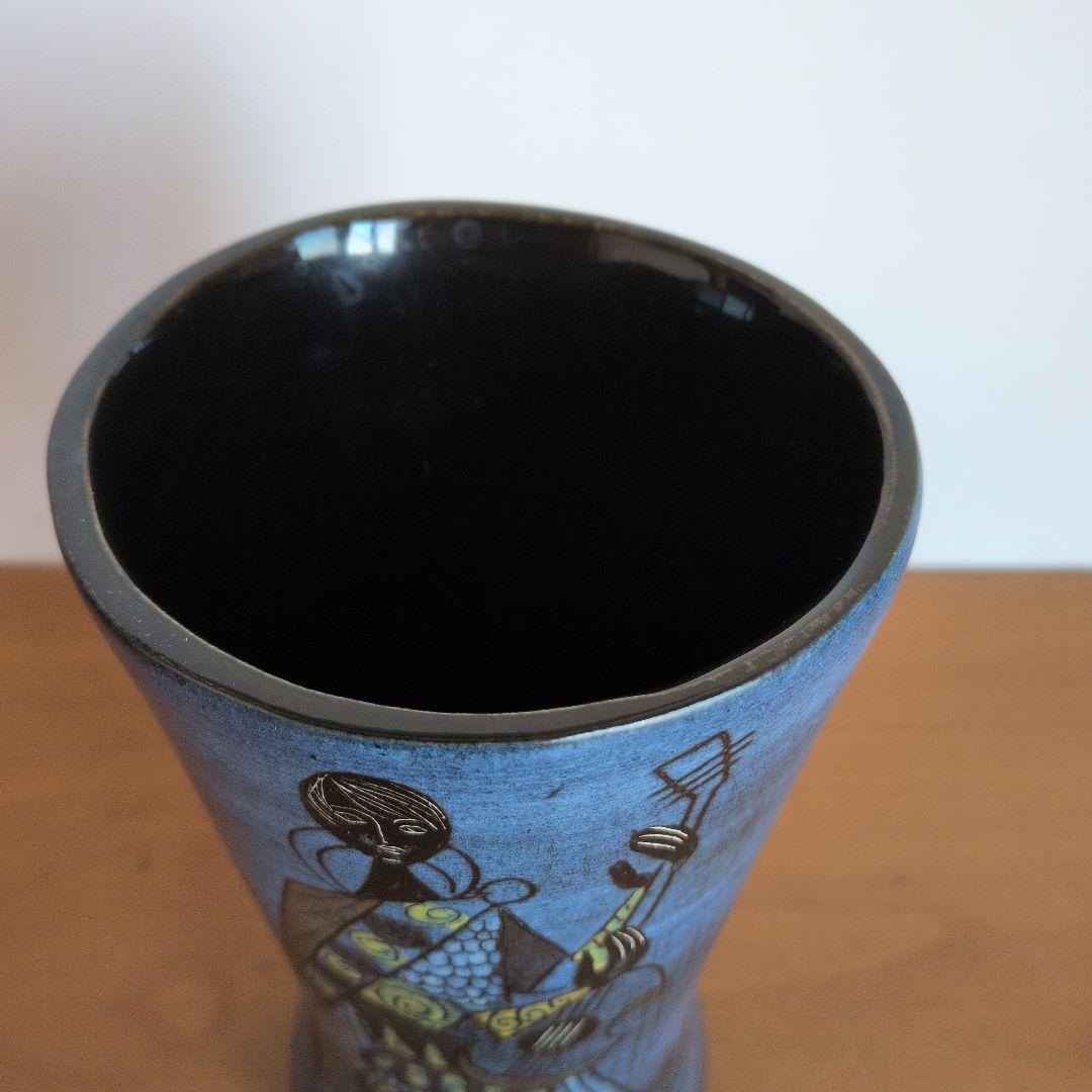 フランス陶器　Jean de Lespinasse　ミッドセンチュリーデザイン
