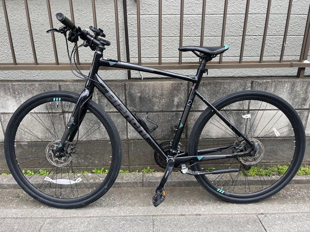 Bianchi C-Sports 2 クロスバイク 黒色 アルミ