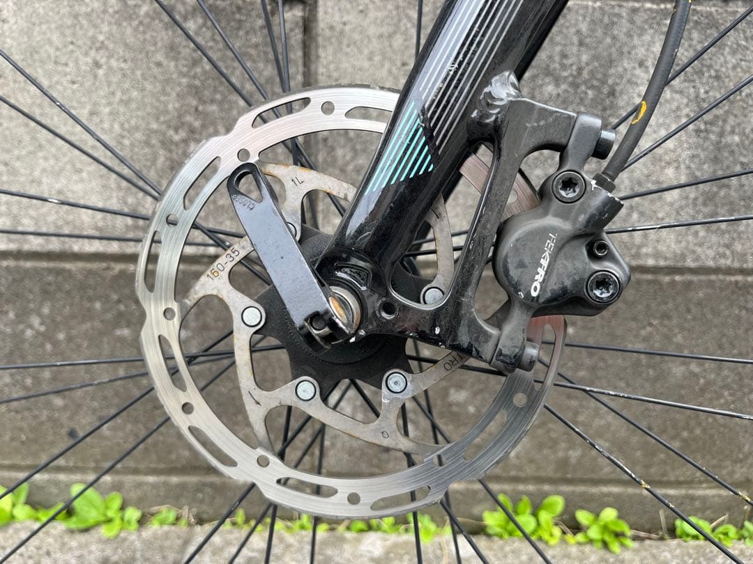 Bianchi C-Sports 2 クロスバイク 黒色 アルミ