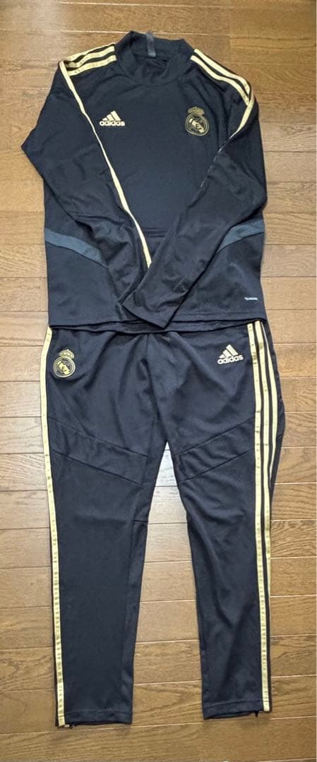 adidas Real Madrid ジャージ 上L下XO