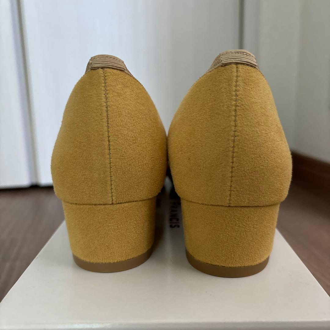 CHLOÉ FRANCIS イエロー リボン付きバレエシューズ  23cm
