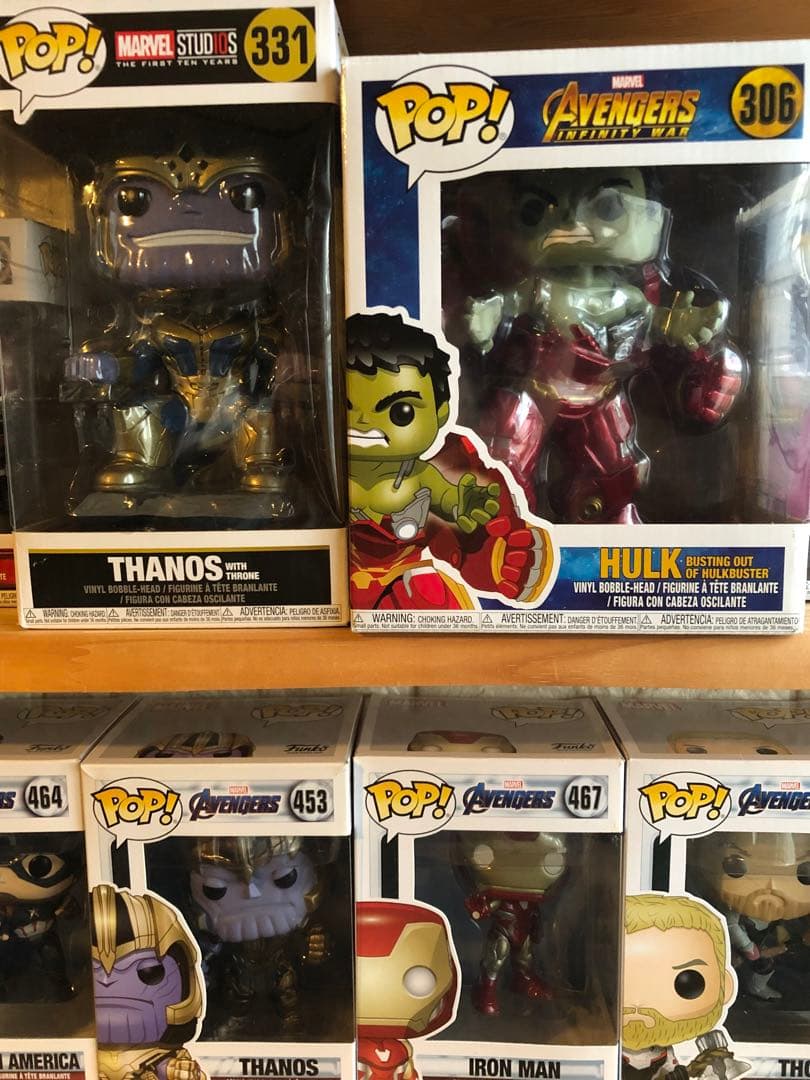 Funko POP! MARVEL アベンジャーズ フィギュア まとめ売り
