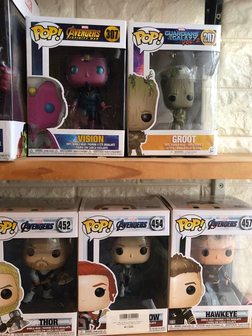 Funko POP! MARVEL アベンジャーズ フィギュア まとめ売り