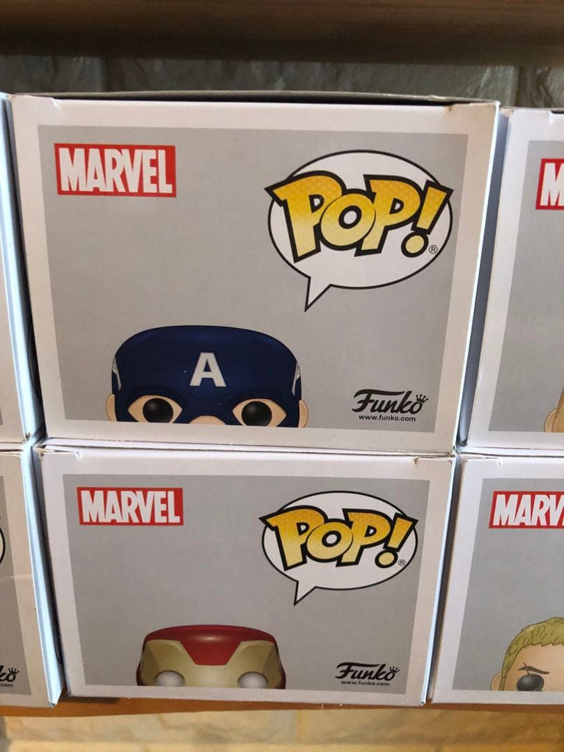 Funko POP! MARVEL アベンジャーズ フィギュア まとめ売り