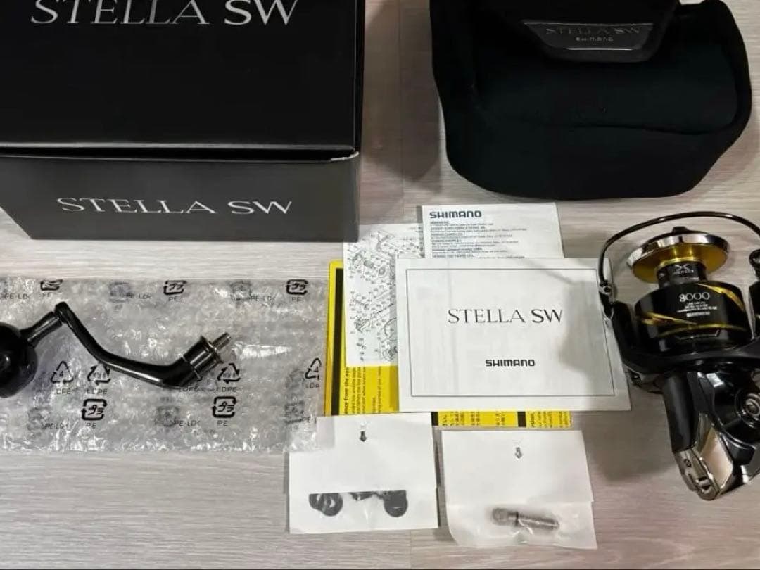 新品未使用 25ステラSW 8000PG シマノ STELLA SW