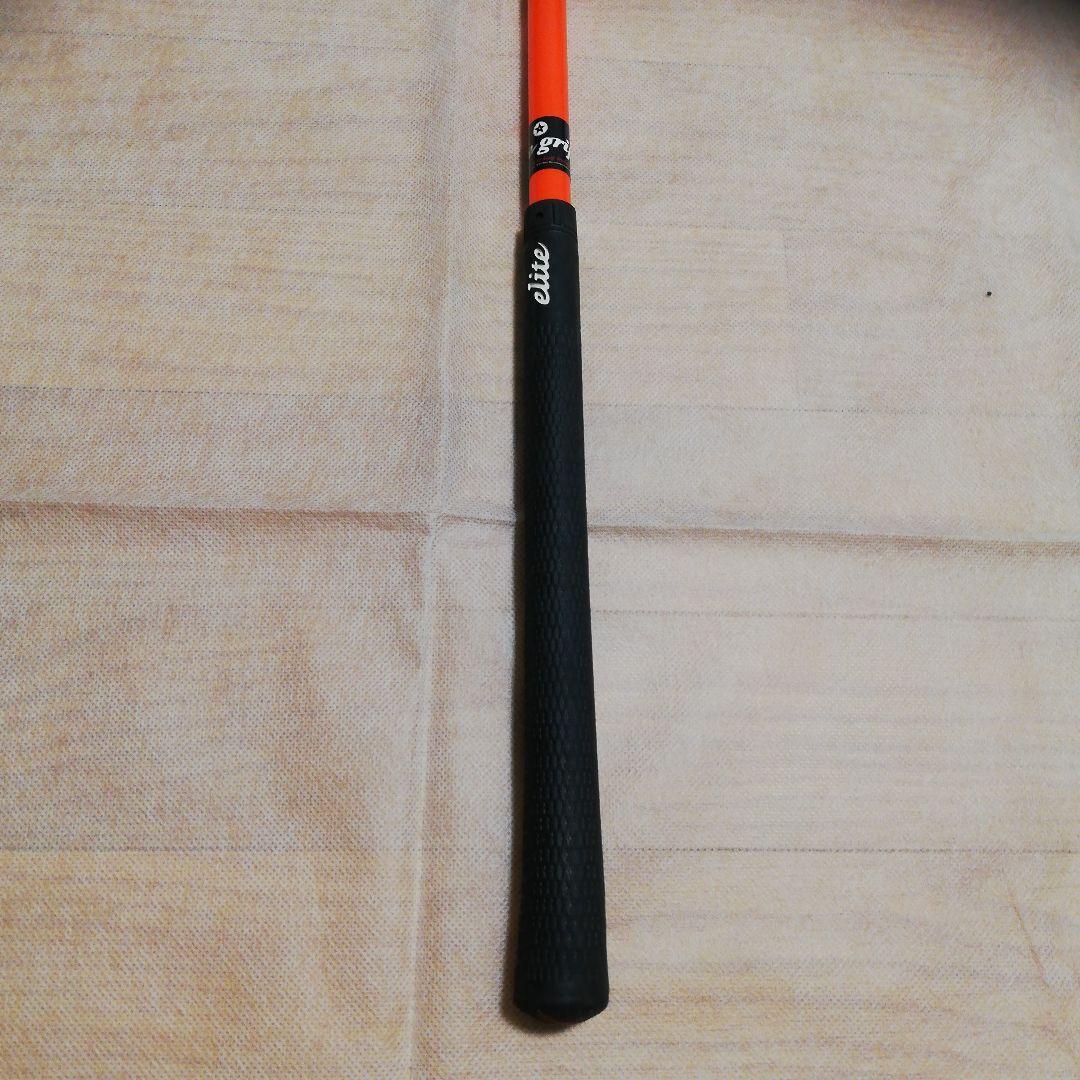 [美品]エリートグリップ　ゴルフ練習器具　ISPEED オレンジ