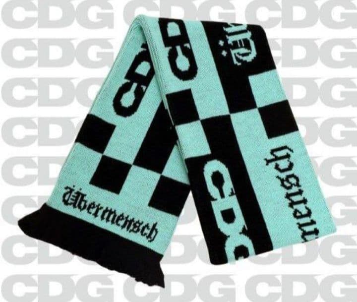 CDG x G-DRAGON Übermensch チェック柄ストール