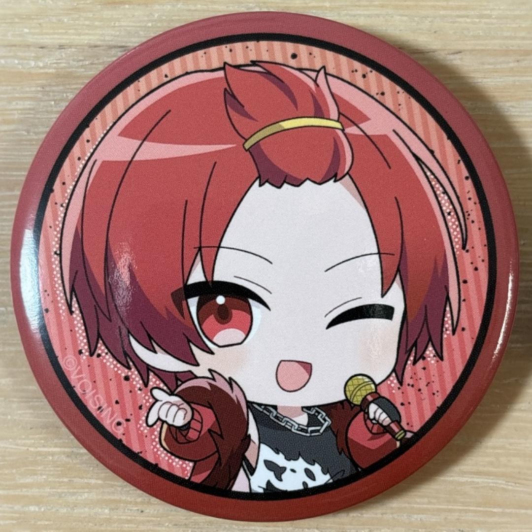 【あい】りうら いれいす リベレイト デフォルメイラスト 缶バッジ 赤組