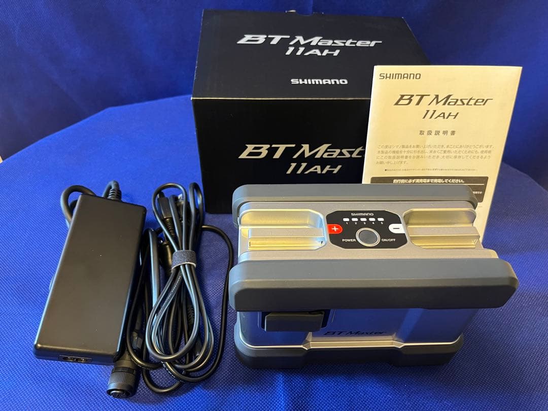 値下中！新品未使用品　シマノBTマスター 11Ah バッテリー電動リール　電力丸