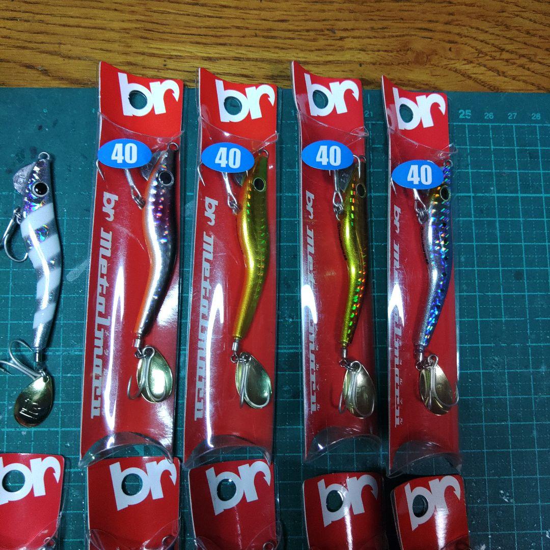 ブリーデン メタルマル 40g 10個全色フルセット ルアー スピンテールジグ