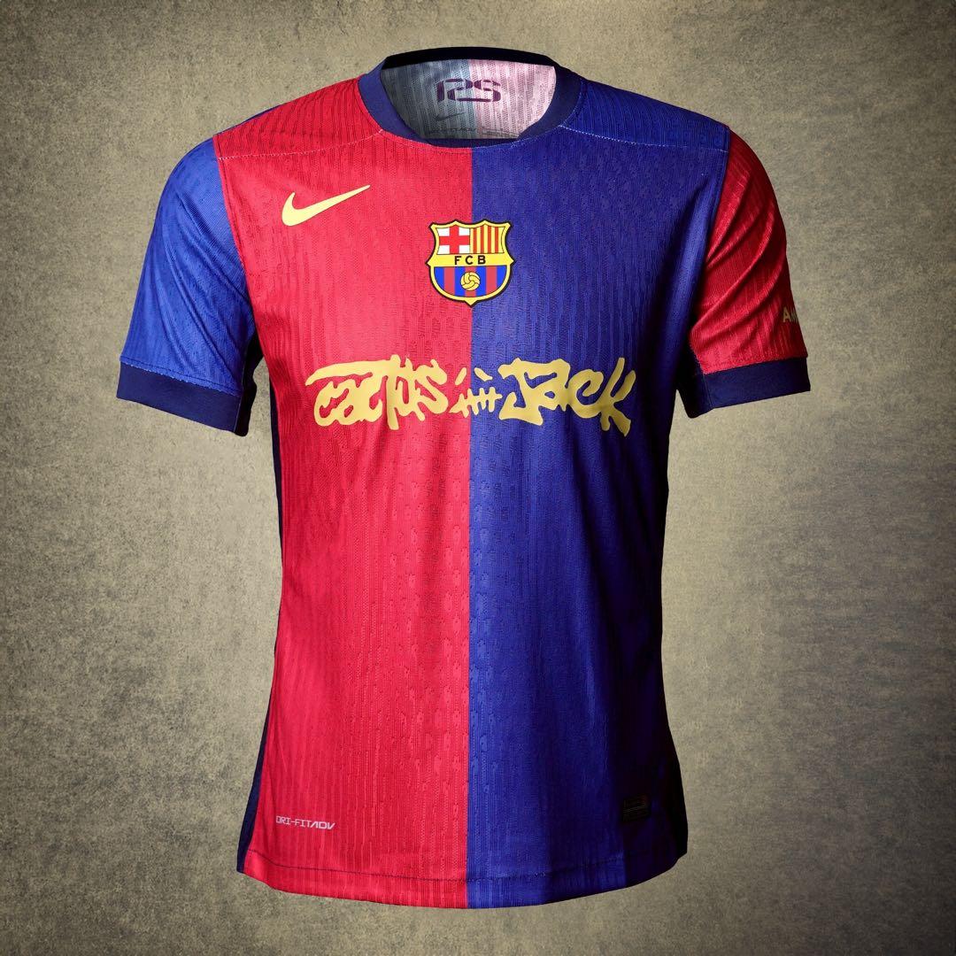 Travis scott×Barcelona Mサイズ 21 デヨング