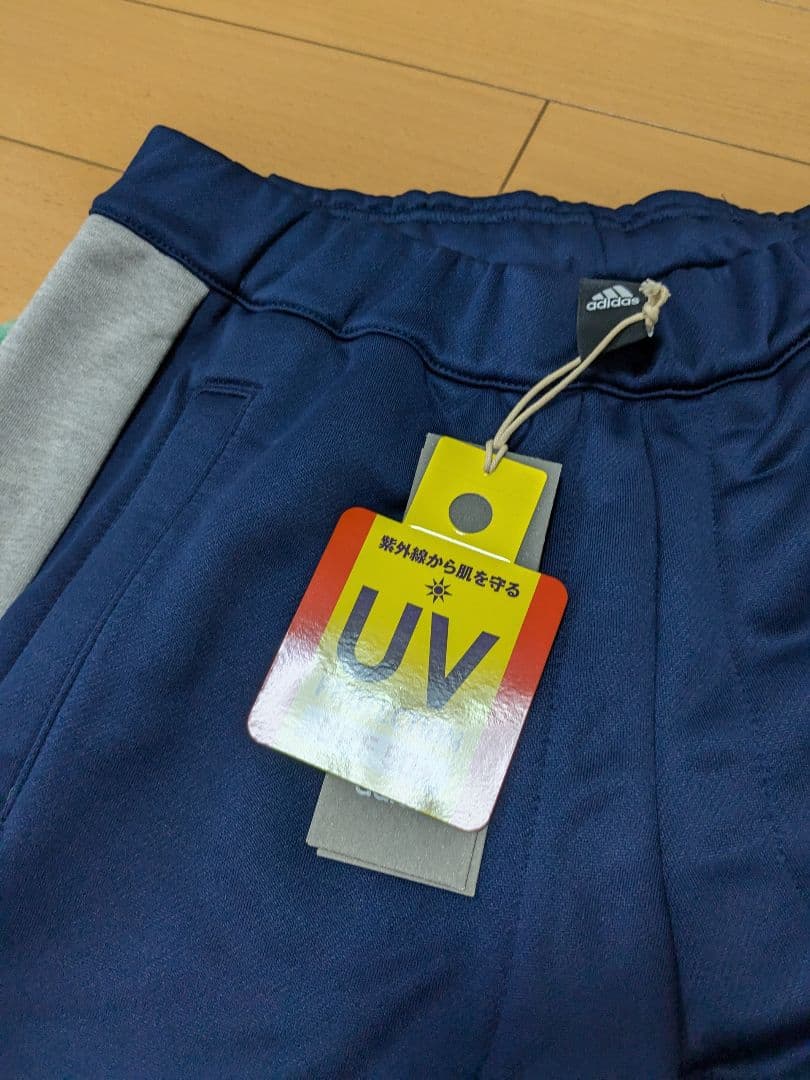 ☆新品　アディダス　紺×赤、グレー UVカット ジャージ上下セット　レディース☆