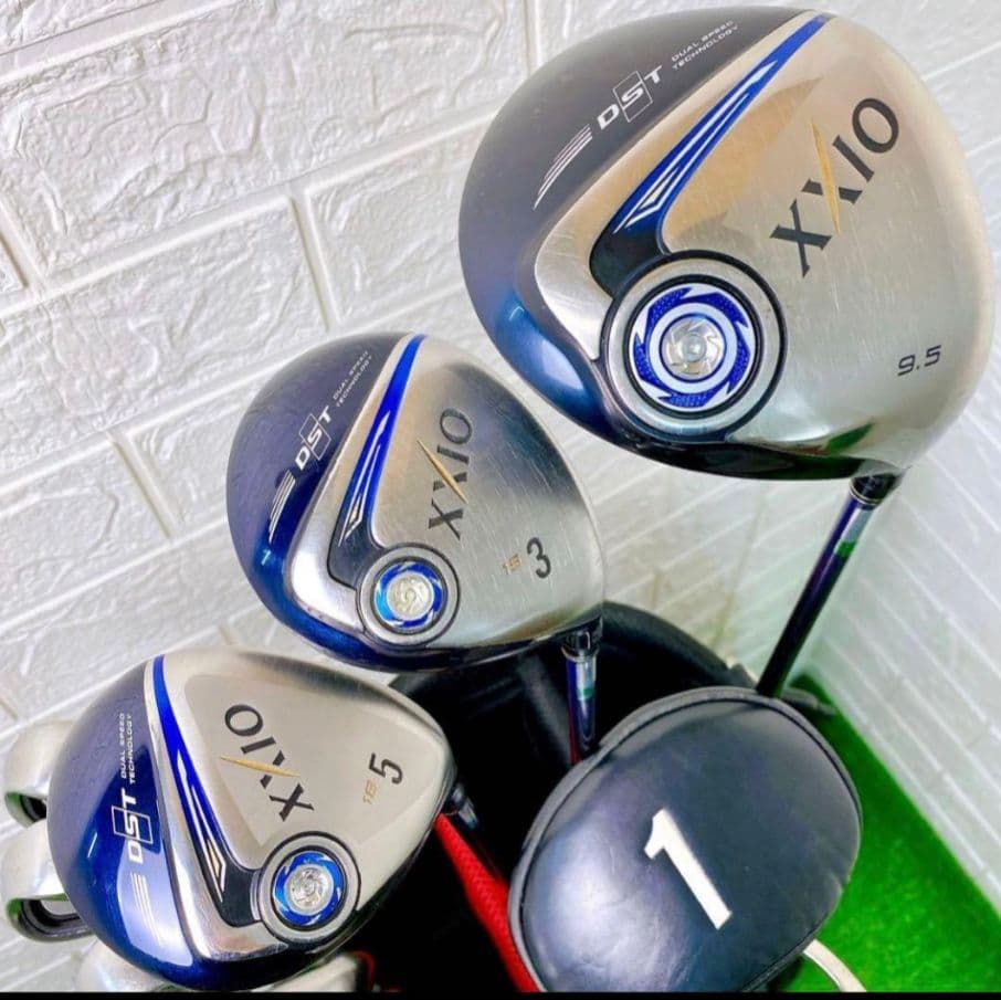 XXIO 9代目 クラブセット S 新品キャディバッグ 付属