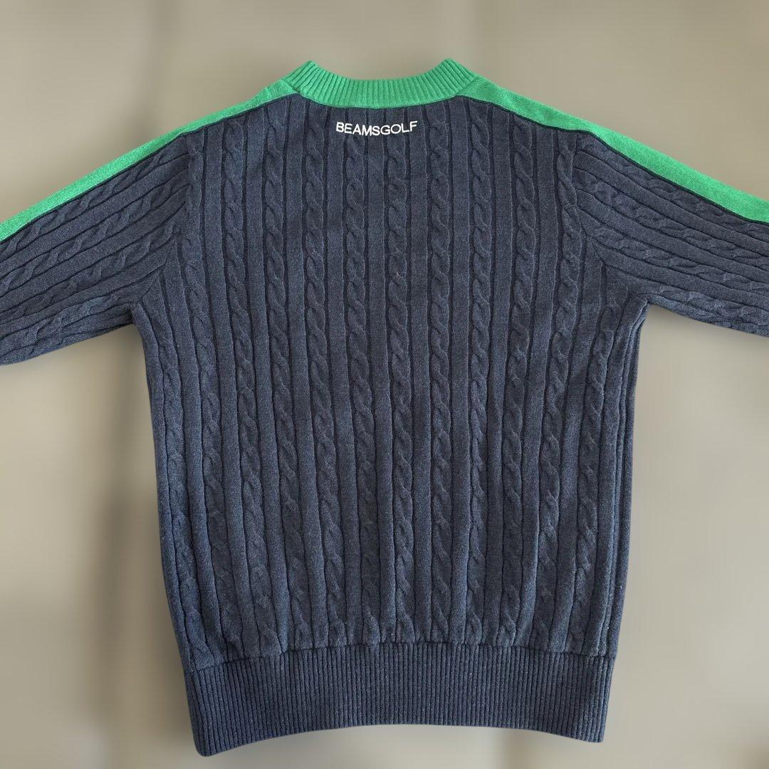 【BEAMS GOLF】　セーター　ニット　ゴルフウェア　XL