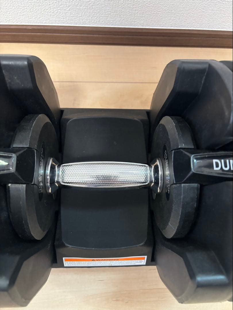 DUMBBELL 可変式ダンベル 40kg 筋トレ dumbbell ①