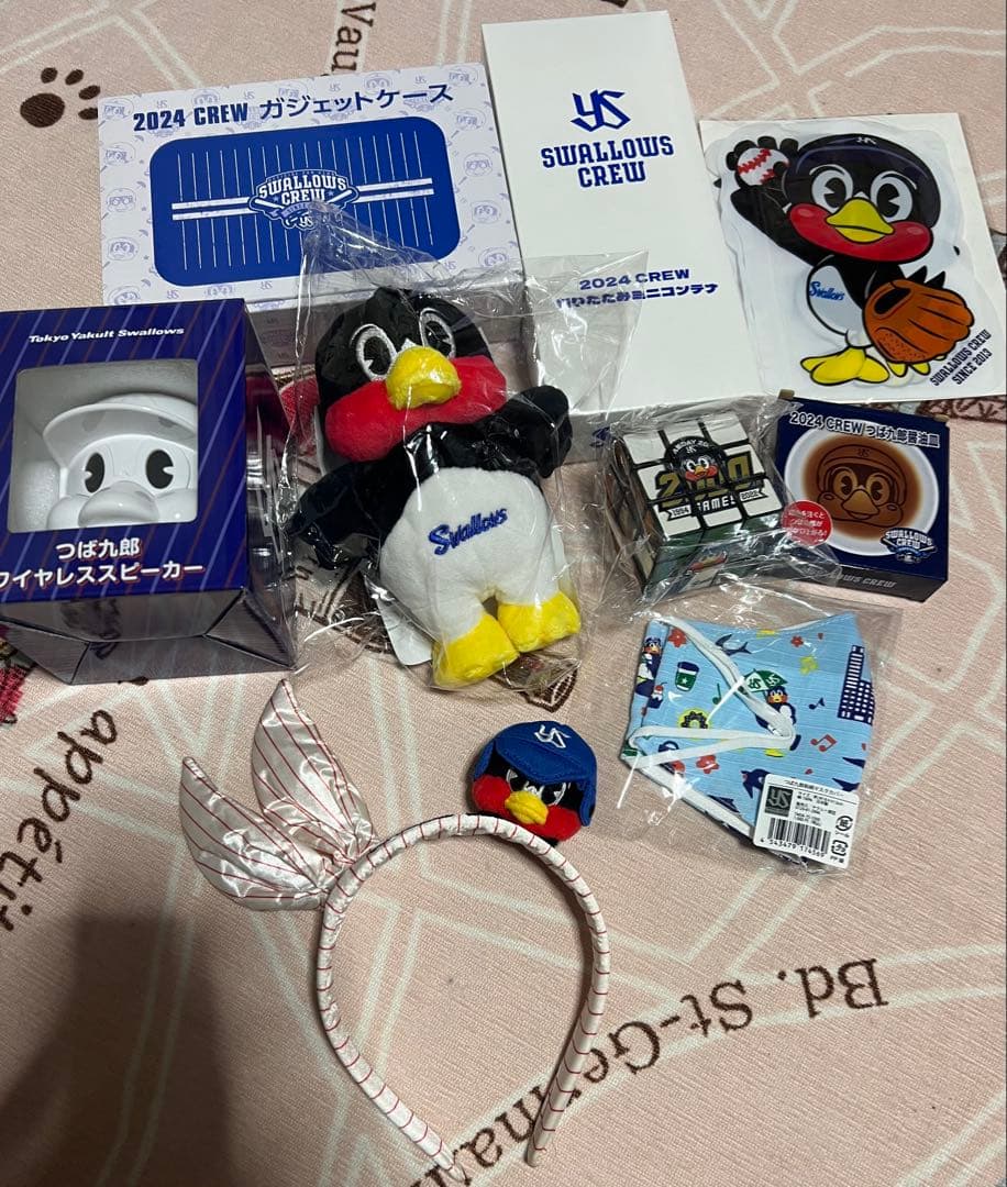 東京ヤクルトスワローズ☆つば九郎☆セット☆未使用
