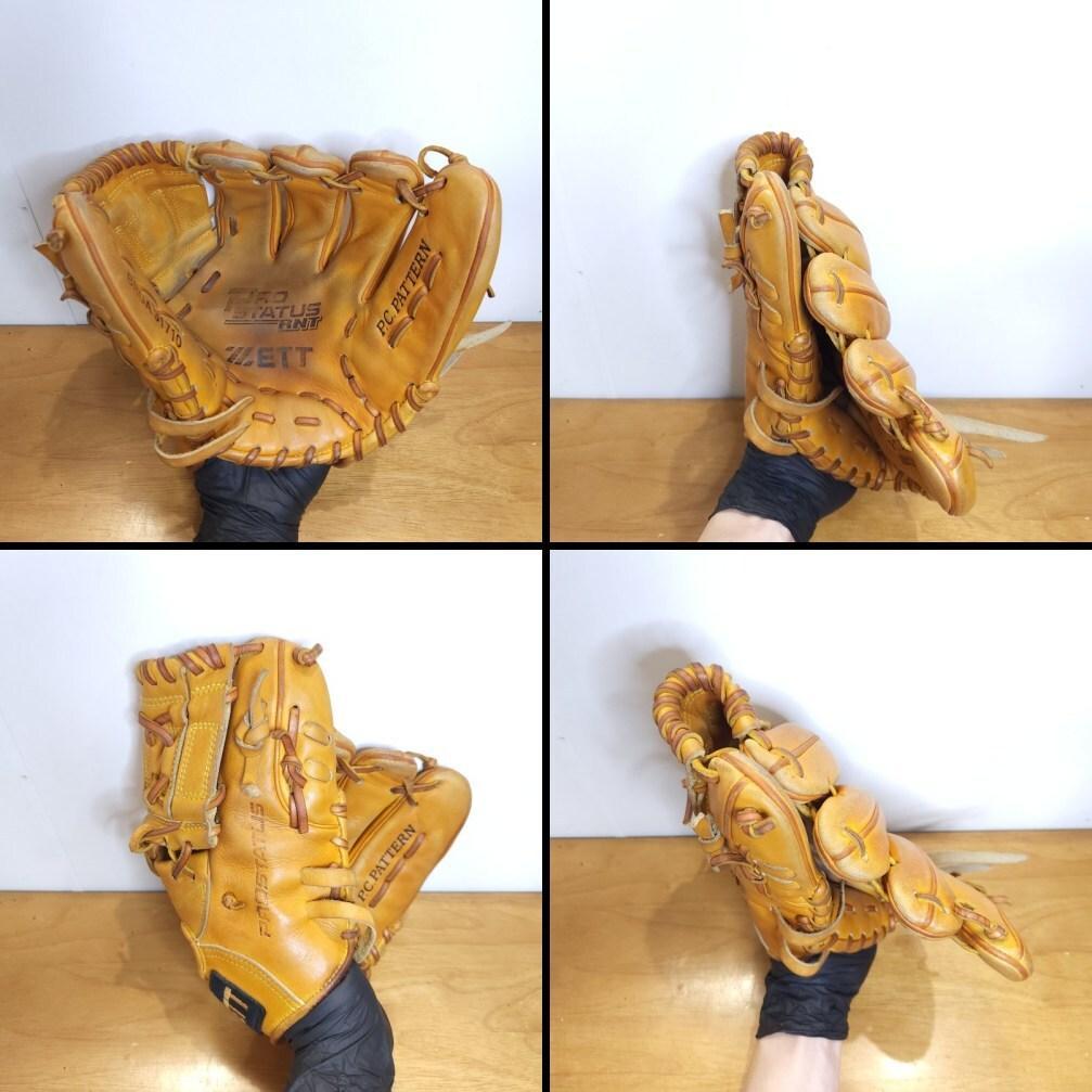 ZETT ゼット 日本製 プロステイタス RNT 旧ラベル 内野用 軟式グローブ