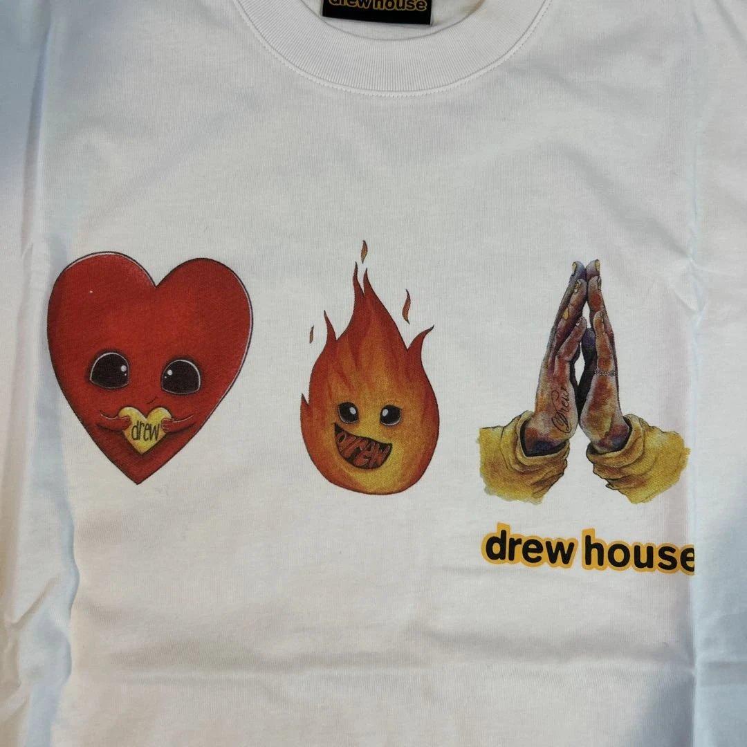 Drew house ジャスティンビーバー★drew文字ss Tシャツxsサイズ