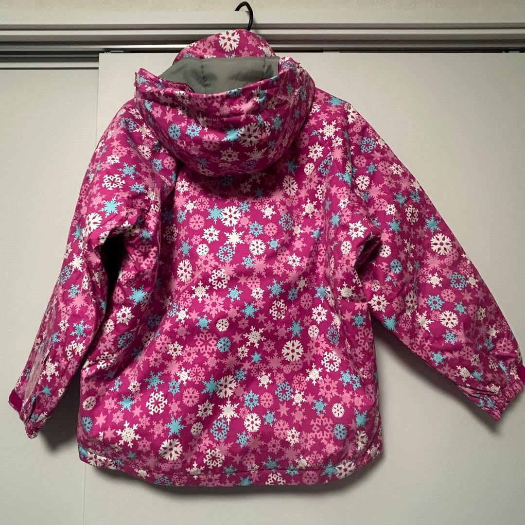 デサント DESCENTE 子供用ウィンターウェア 上下セット ピンク