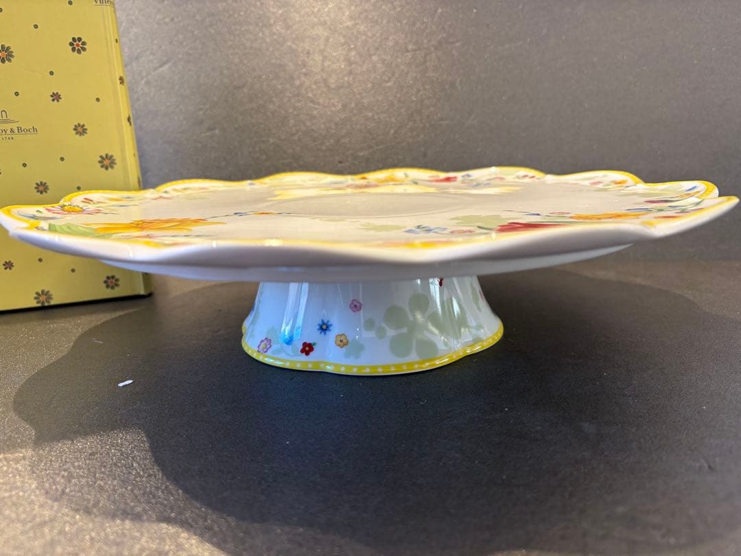 【レア箱付・訳あり】ビレロイ&ボッホ　ケーキスタンド大　イースター