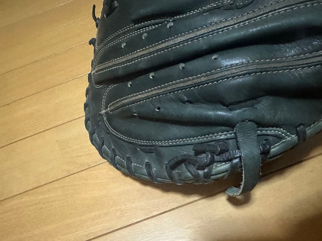 【美品】 ハイゴールド　キャッチャーミット　右投げ用
