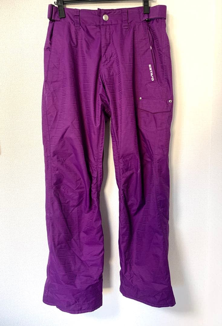 ESTIVOエスティボ スキースノボ ウェア パープル ボトムス パンツ 美品②
