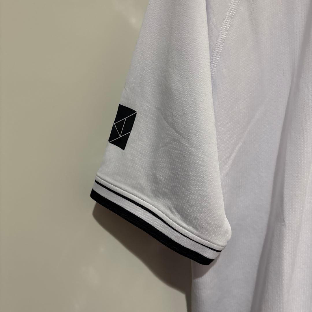 タングラム　tangram ホワイトポロシャツ　XL