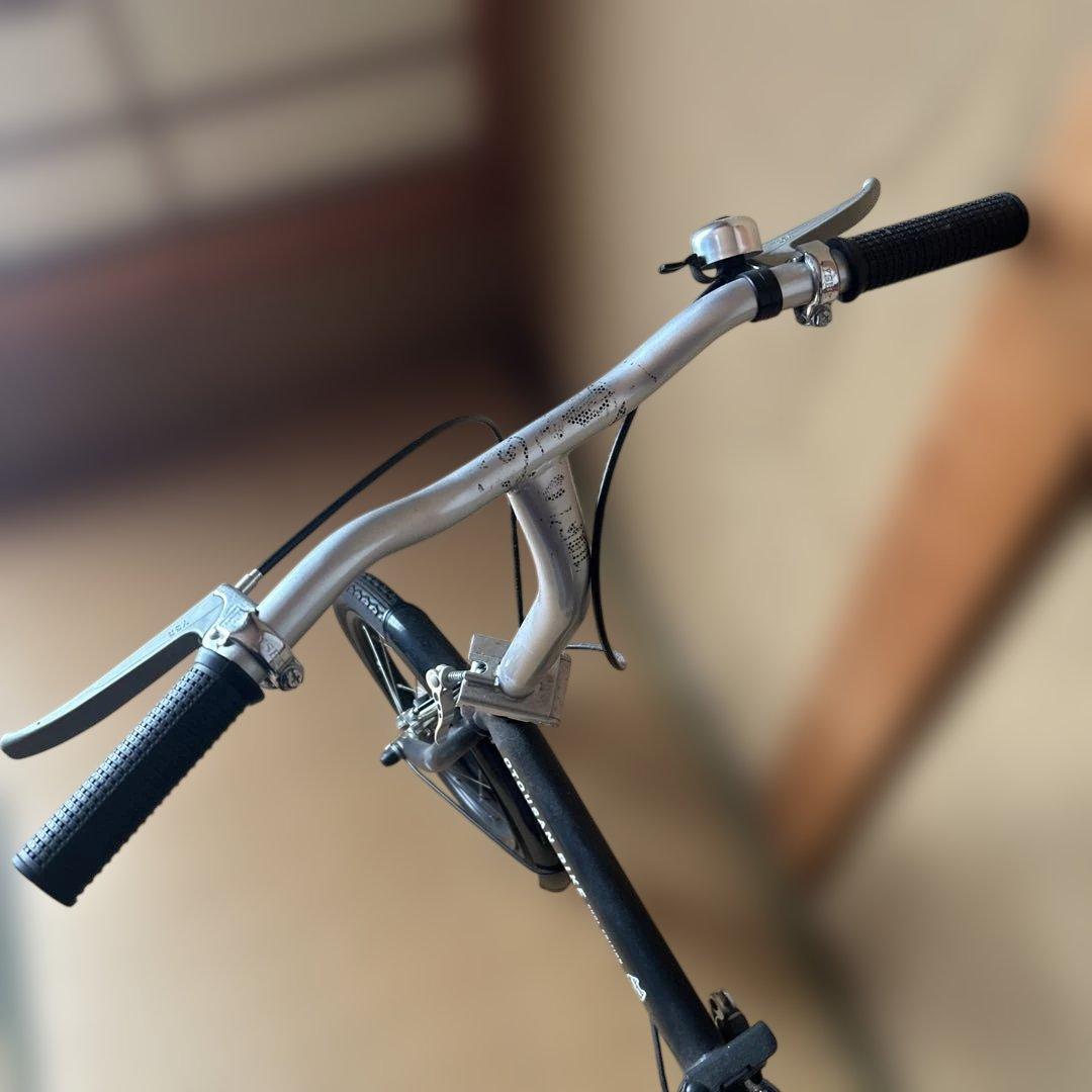 お父さん自転車cool edition 折りたたみ自転車　ブラック